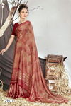 Maxine By Vallabhi Printed Designer Brasso Sarees Wholesale Shop In Surat
